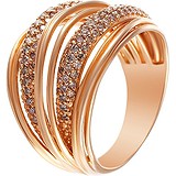 Женское золотое кольцо с бриллиантами, 1674142