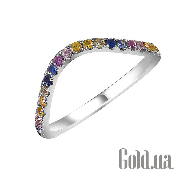 

Кольцо Lurie Jewelry, Женское золотое кольцо с сапфирами, 16.5