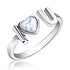 Серебряное кольцо с опалом - фото 1