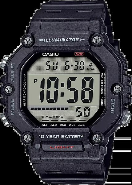 Casio Мужские часы AE-1600H-1AVEF