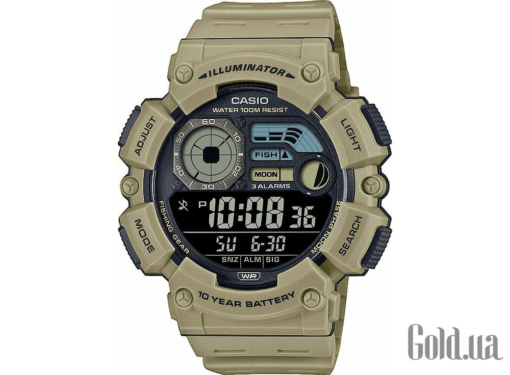 Casio Мужские часы WS-1500H-5B WS-1500H-5B