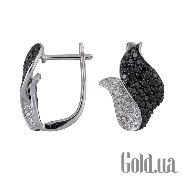 

Серьги Lurie Jewelry, Золотые серьги с бриллиантами
