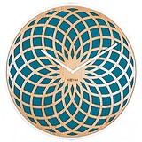 NeXtime Настенные часы "Sun Small Turquoise" 3150TQ, 1695903