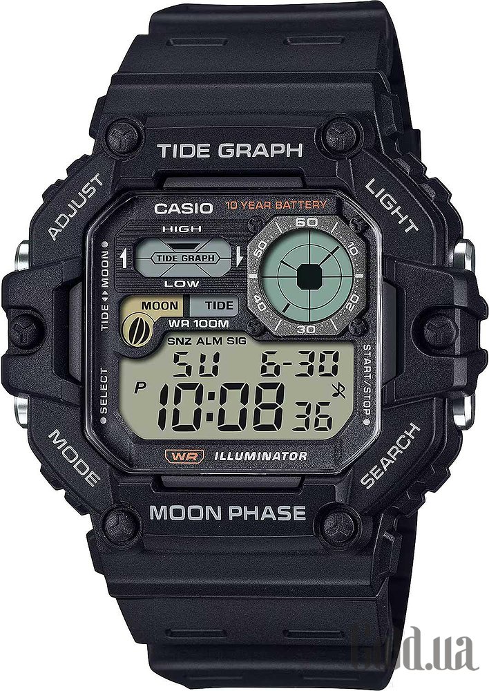 Casio Мужские часы WS-1700H-1A WS-1700H-1A