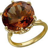 Женское золотое кольцо с синт. гиацинтом, 1616032