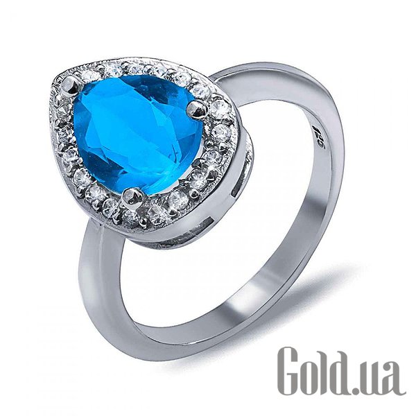 

Женские кольца Lurie Jewelry, Женское серебряное кольцо с куб. циркониями, 16