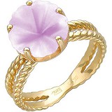 Женское золотое кольцо с аметистом, 1636512
