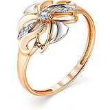 Женское золотое кольцо с бриллиантами, 1667488