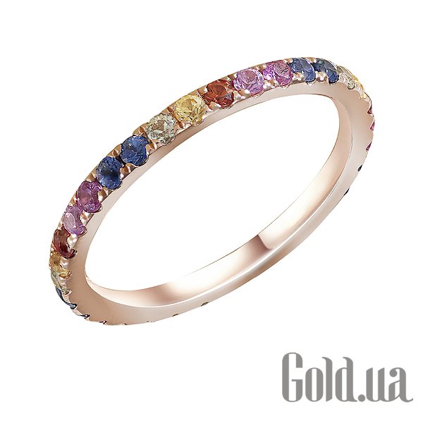 

Кольцо Lurie Jewelry, Женское золотое кольцо с сапфирами, 16.5