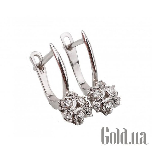 

Серьги Украина, Золотые серьги с бриллиантами