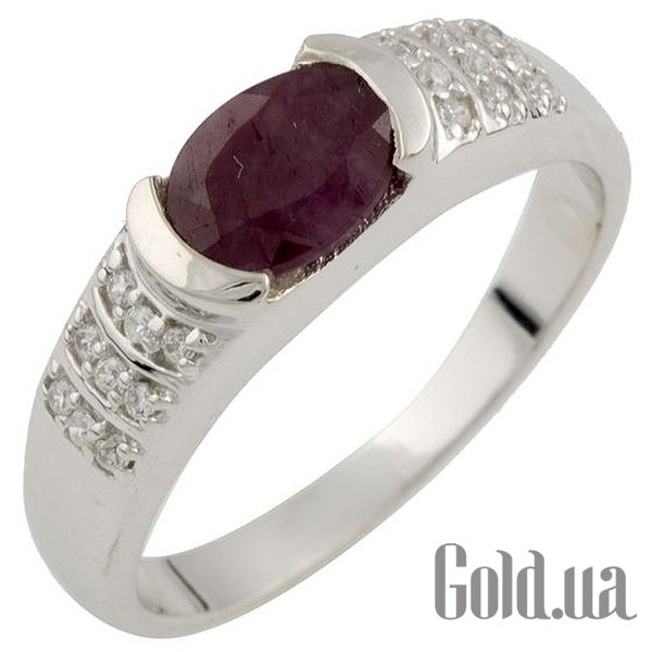 

Женские кольца Fresh Jewelry, Женское серебряное кольцо с рубином и куб. циркониями, 17