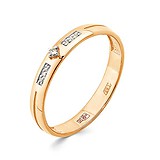 Золотое кольцо с бриллиантами, 1513377