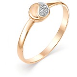 Женское золотое кольцо с бриллиантами, 1603233