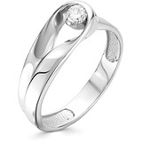 Женское золотое кольцо с бриллиантом, 1605793