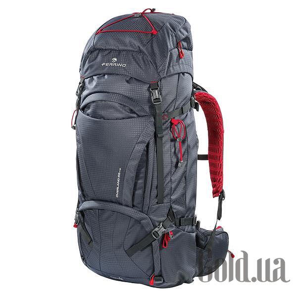 

Рюкзак Ferrino, Серый, Рюкзак Overland 65+10 Dark Grey