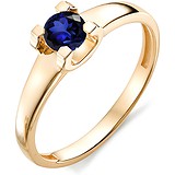 Женское золотое кольцо с сапфиром, 1696929