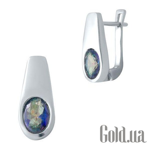 

Серьги Fresh Jewelry, Серебряные серьги с топазами