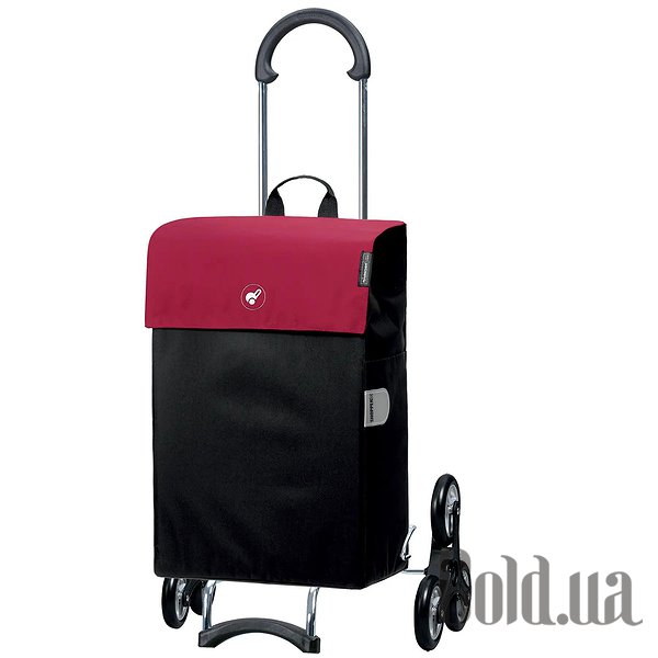 

Дорожная сумка Andersen, Черный;красный, Сумка-тележка Treppensteiger Scala Shopper Hera Red