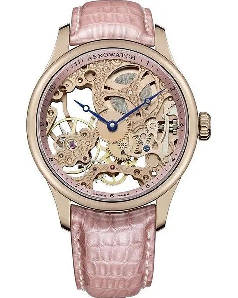 Aerowatch Жіночий годинник Renaissance Lady Skeleton 57981RO14