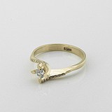 Золотое кольцо с бриллиантами, 1795745