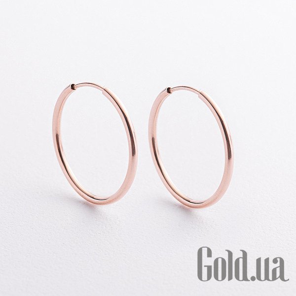 

Серьги-кольца Украина, Золотые серьги