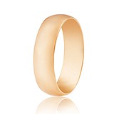 Золотое обручальное кольцо, 004001