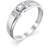 Золотое кольцо с бриллиантами, 1605538