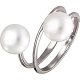 Женское серебряное кольцо с культив. жемчугом, 1614754