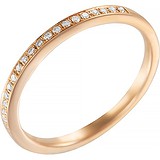Золотое обручальное кольцо с бриллиантами, 1645218