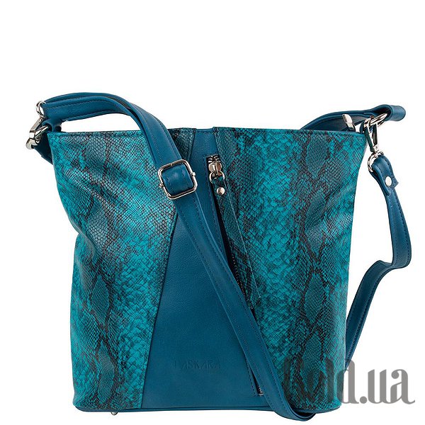 

Сумки женские Laskara, Бирюзовый, Женская сумка LK-10253-turquoise-snake