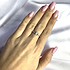 Серебряное кольцо с бриллиантами - фото 2