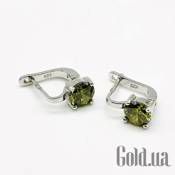 

Серьги Silvex925, Серебряные серьги с куб. циркониями