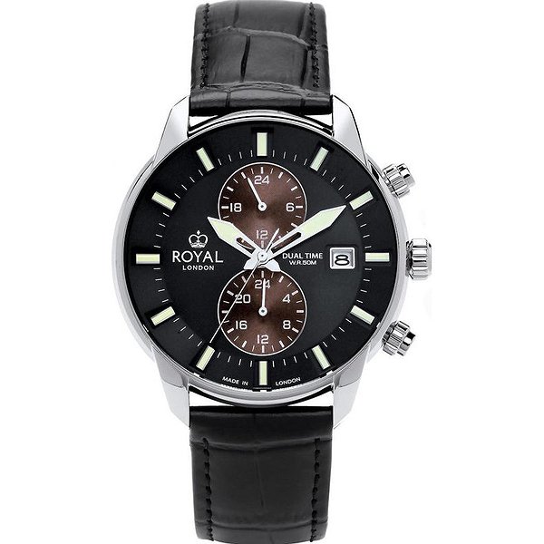 Royal London Чоловічий годинник Dual Time 41395-01