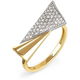 Kabarovsky Женское золотое кольцо с бриллиантами, 1698467