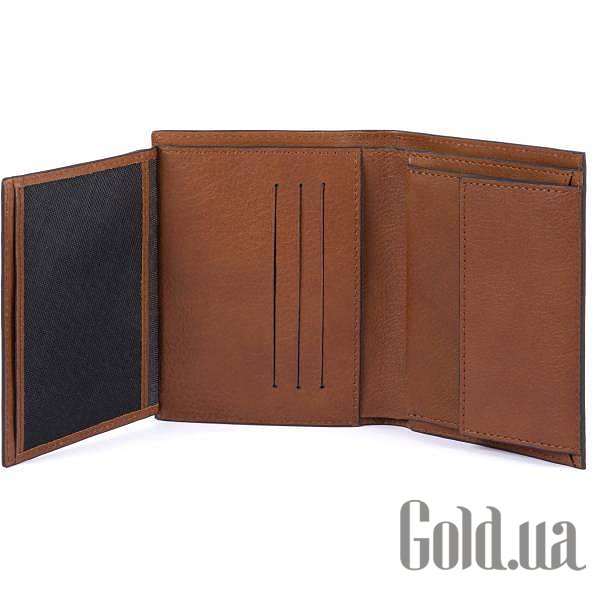 

Бумажник Piquadro, Коричневый, Портмоне Black Square PU4824B3R_CU