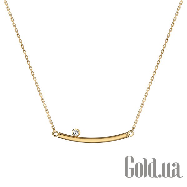 

Колье Украина, Золотое колье с куб. цирконием, 45