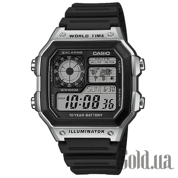 Купить Casio Мужские часы AE-1200WH-1CVEF