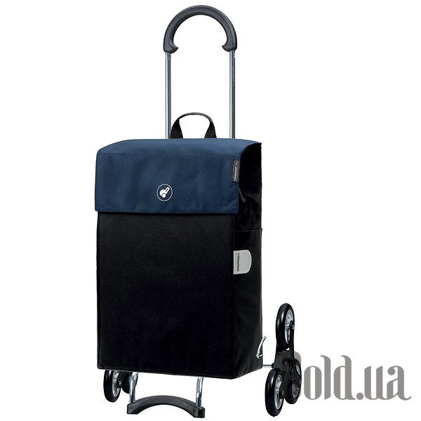 

Дорожная сумка Andersen, Черный;синий, Сумка-тележка Treppensteiger Scala Shopper Hera Blue