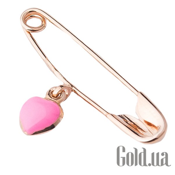 

Булавка/заколка Украина, Золотая булавка с эмалью