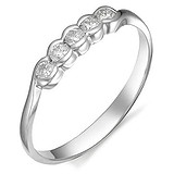 Женское золотое кольцо с бриллиантами, 1555108