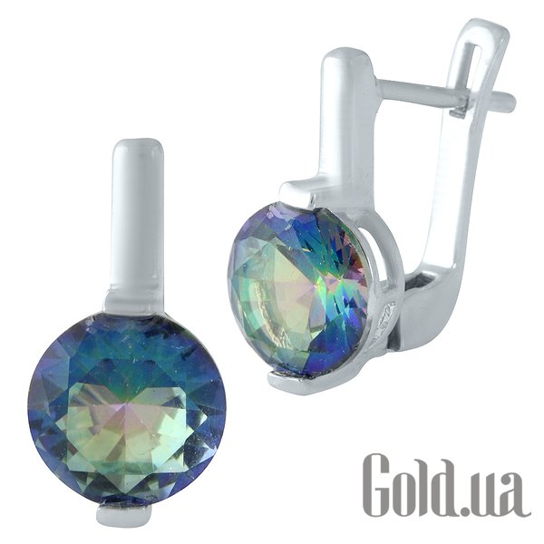 

Серьги Fresh Jewelry, Серебряные серьги с топазами