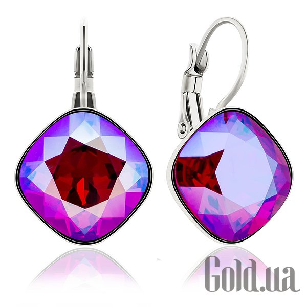 

Серьги Kobi, Стальной, Серьги с кристаллами Swarovski