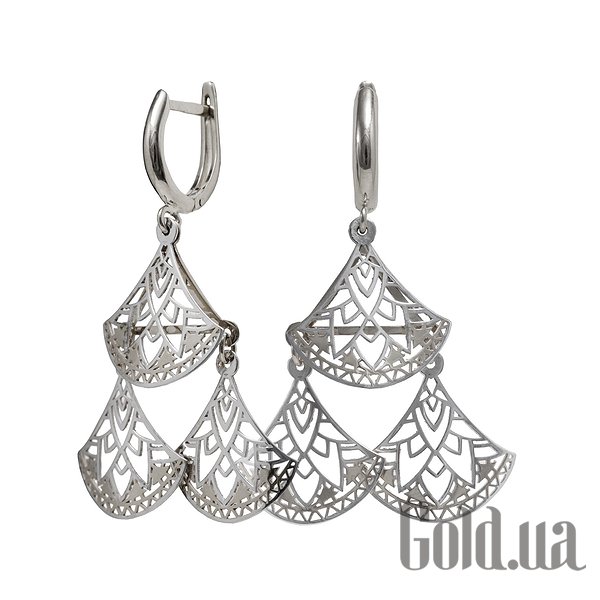 

Серьги с подвесками Ivon jeweler, Серебряные серьги
