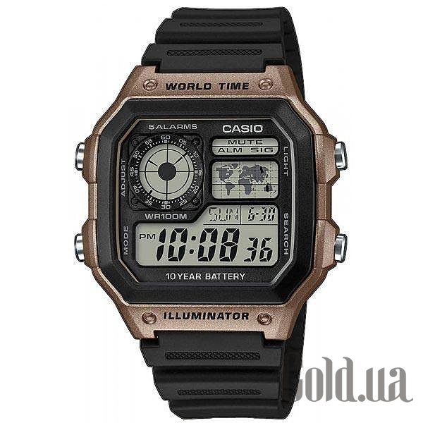 

Японские часы Casio, Мужские часы AE-1200WH-5AVEF