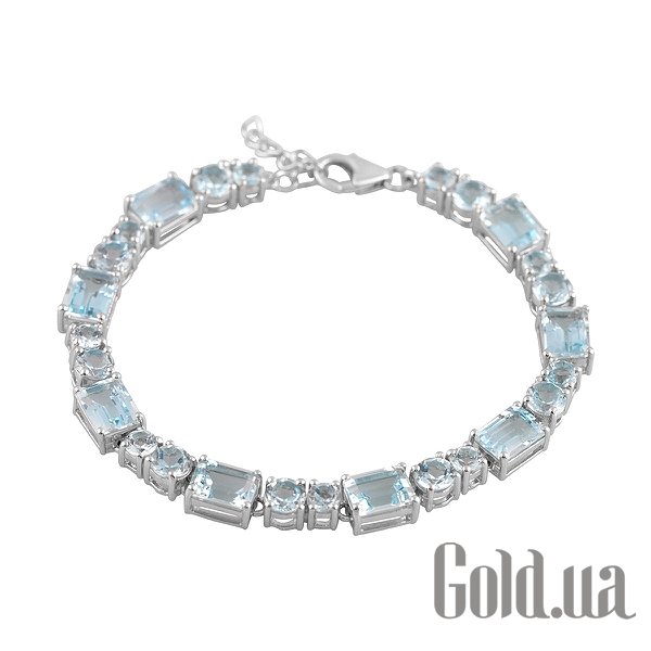 

Женские браслеты Fresh Jewelry, Женский серебряный браслет с топазами, 18