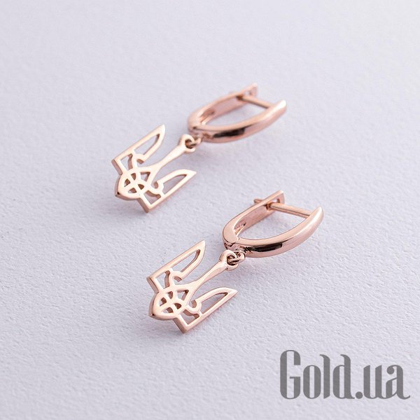 

Серьги с подвесками Украина, Золотые серьги