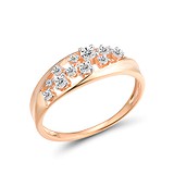 Женское золотое кольцо с бриллиантами, 1782948