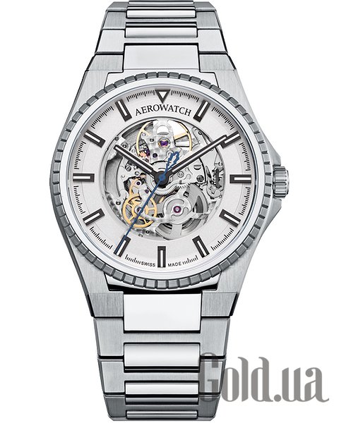 

Швейцарские часы Aerowatch, Мужские часы Milan Skeleton Automatic 60998AA07M