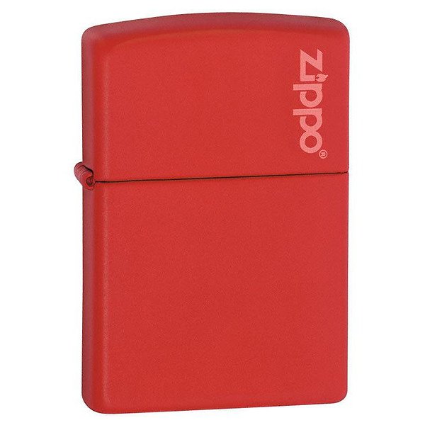 Zippo Запальничка Red Matte Logo 233ZL