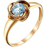 Женское золотое кольцо с топазом, 1554853
